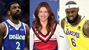 "Curious what Lakers fans out there want" - Rachel Nichols questions Kyrie Irving's fit with LeBron James and Lakers