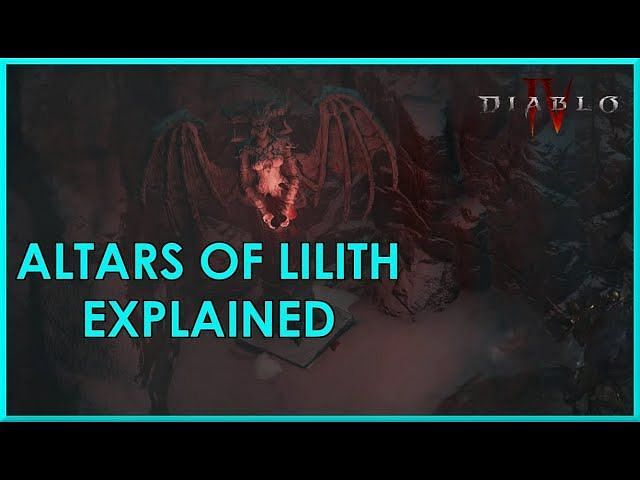 All Diablo 4 Altar of Lilith locations in Scosglen