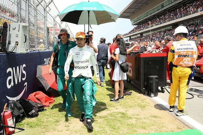 Fernando Alonso is underachieving with Aston Martin this season according to former Le Mans racer
