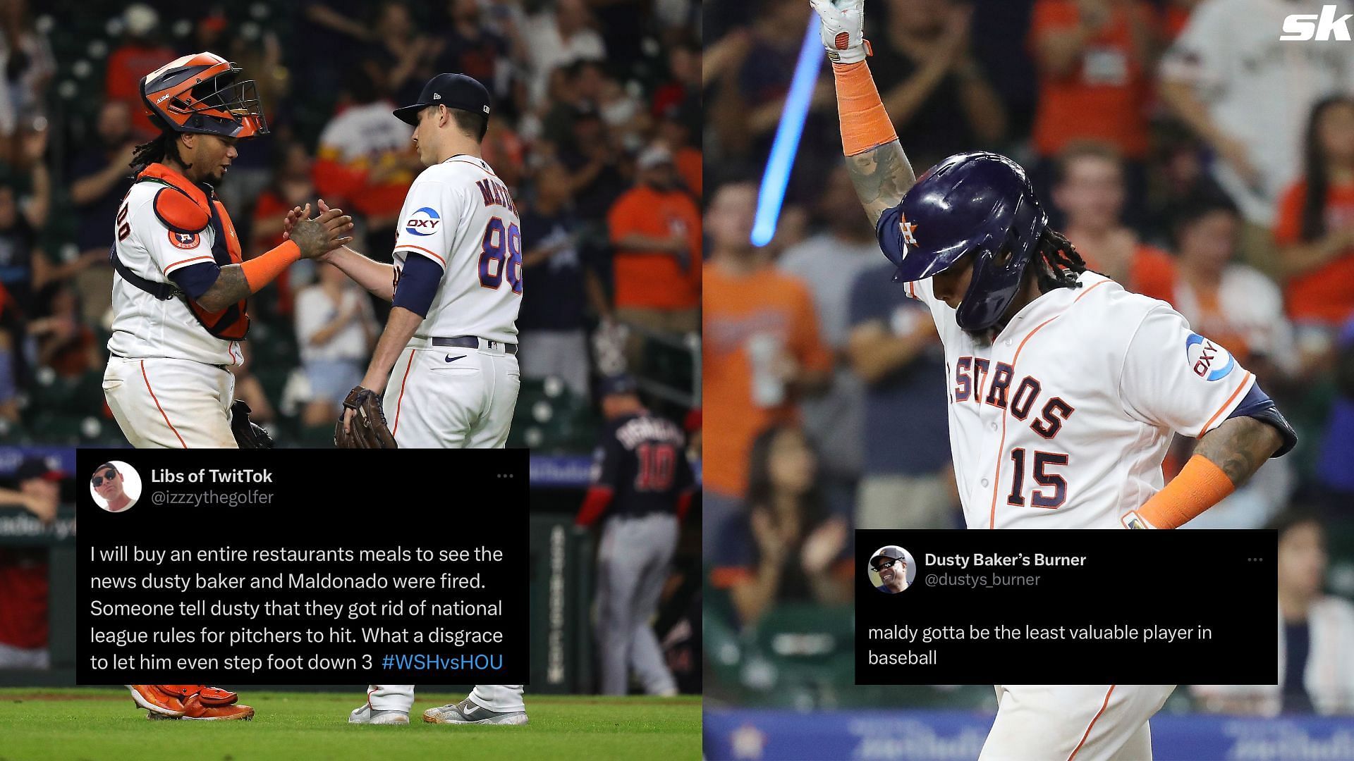 Forget His Orange Hair, Martin Maldonado Stands Out as the Astros