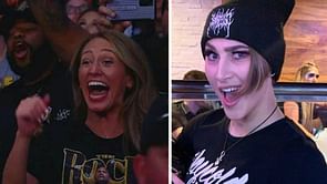 "Good lawd", "Rhea RIzzley more like" - Rhea Ripley sensually teasing popular WWE star at recent show leaves fans flabbergasted