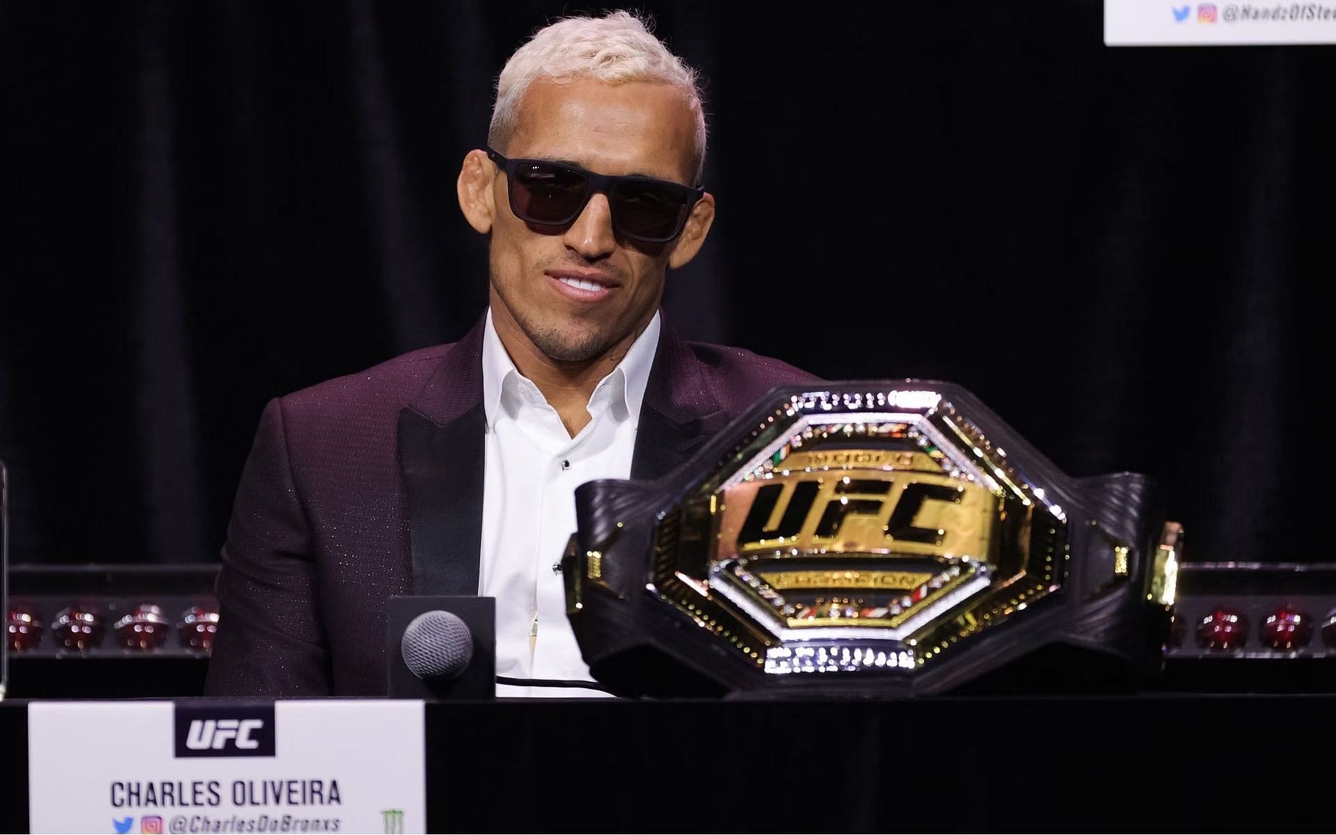 Former UFC lightweight champ Charles Oliveira is back in action this weekend [Image Credit: Getty]
