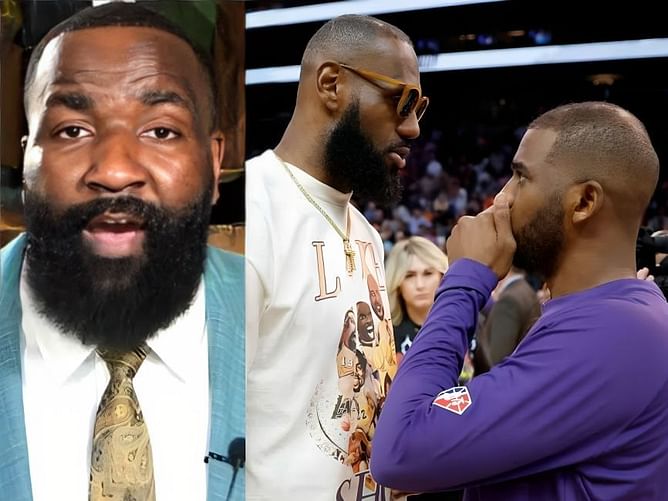 "CP3 would be the missing piece”- Kendrick Perkins says adding Chris Paul to LeBron James and the Lakers would shake up the league