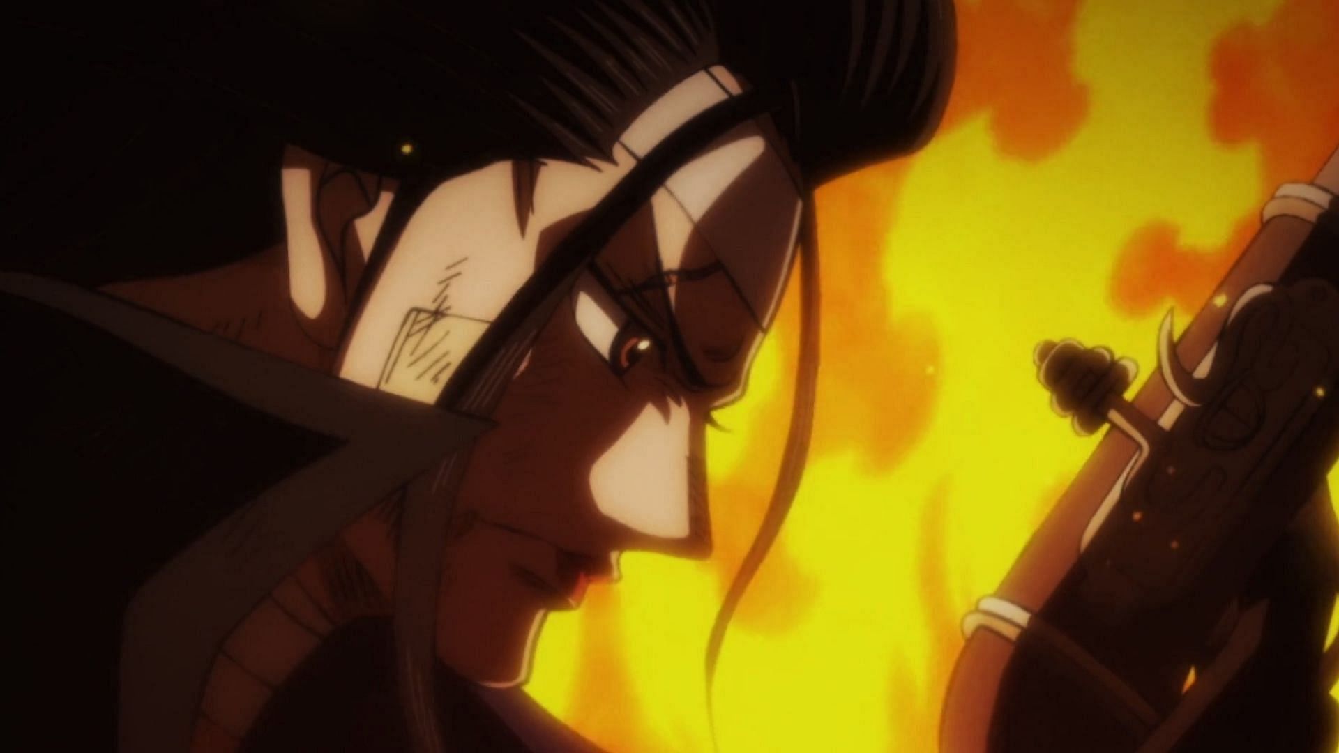 Izo makes a difficult decision in One Piece Episode 1065 (Image via Toei Animation)
