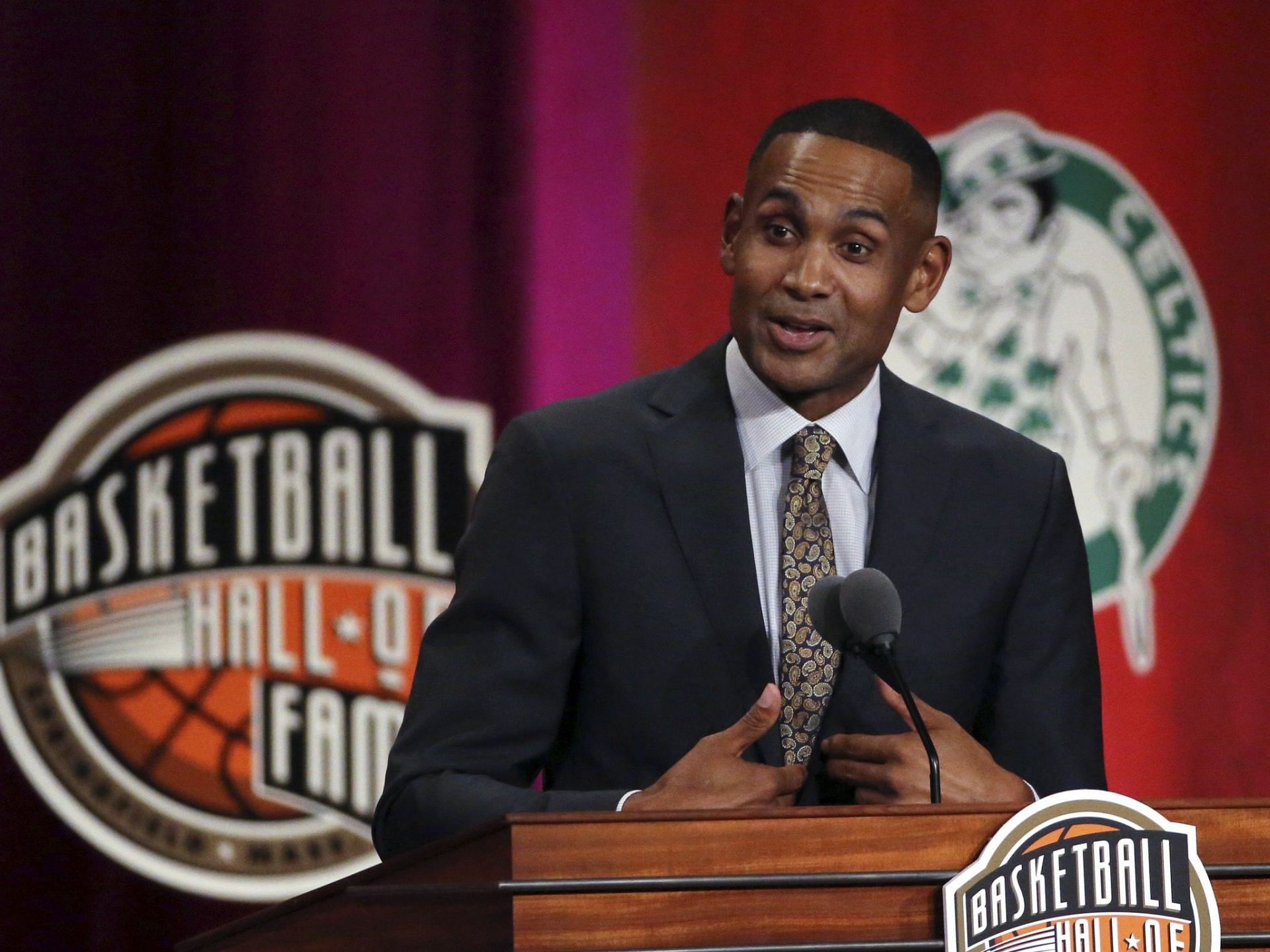 Grant Hill was inducted into the Naismith Basketball Hall of Fame in 2018.