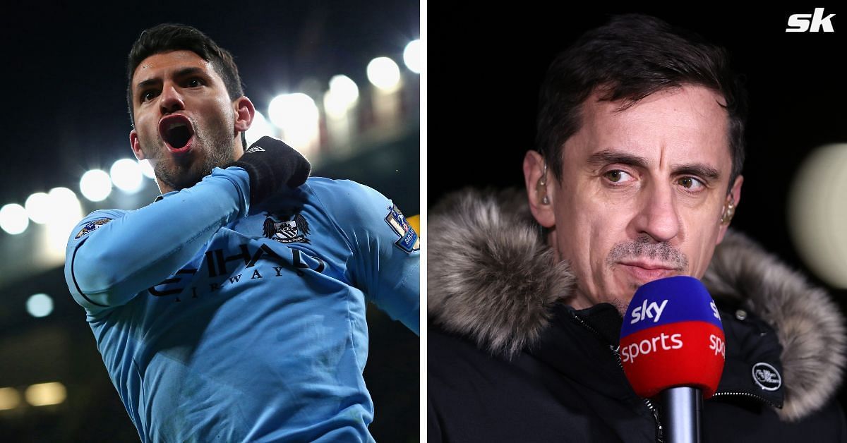Sergio Aguero and Gary Neville predict Premier League title challengers next season