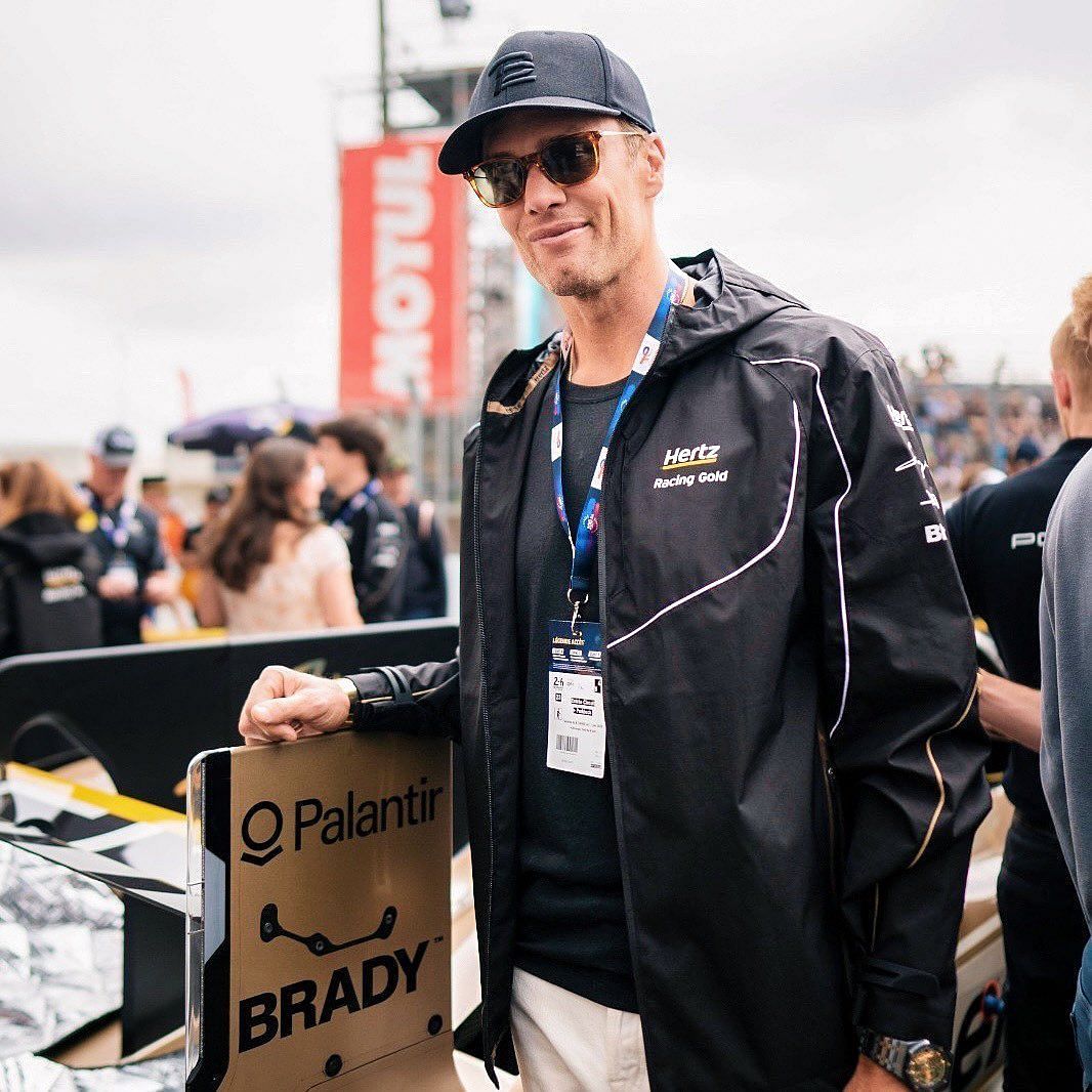 Tom Brady at the 2023 Le Mans circuit