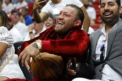 BREAKING: Conor McGregor facing r*pe accusations from woman at Heat vs Celtics NBA Finals Game