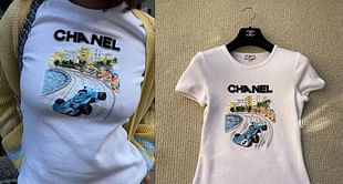 The viral Chanel F1 shirt prices will make your jaw drop