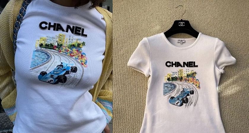 Tshirt chanel 2022  Chanel t shirt, Chanel shirt graphic tees