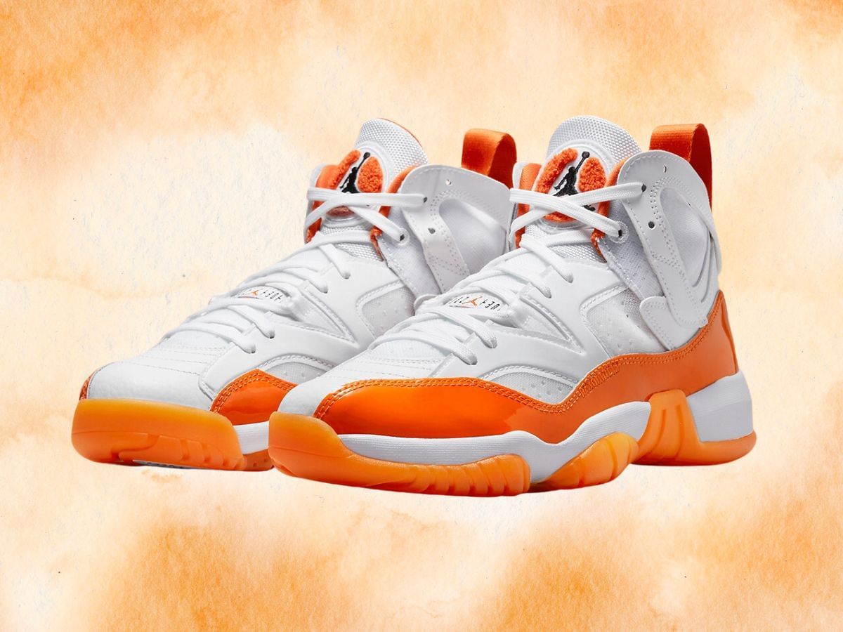 sepatu jordan orange