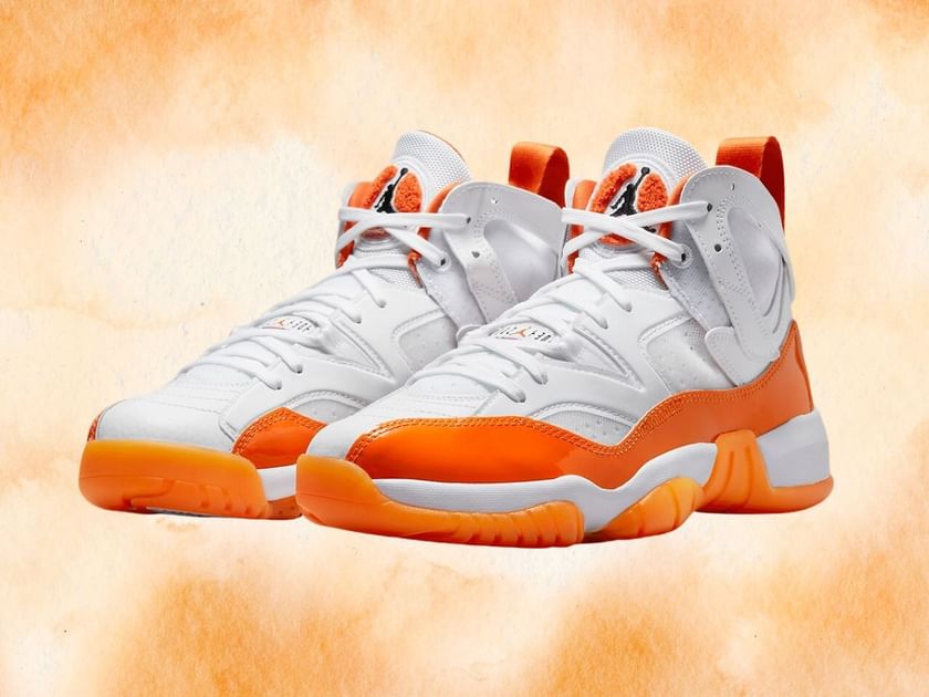 mens orange jordans