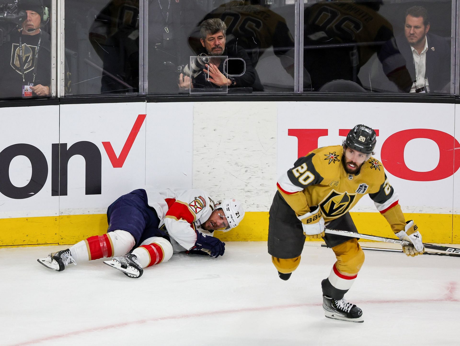 Kid Mercury blows on his trumpet prior to Game 4 NHL Stanley Cup playoff  hockey semifinal action between the Montreal Canadiens and the Vegas Golden  Knights in Montreal, Sunday, June 20, 2021. (