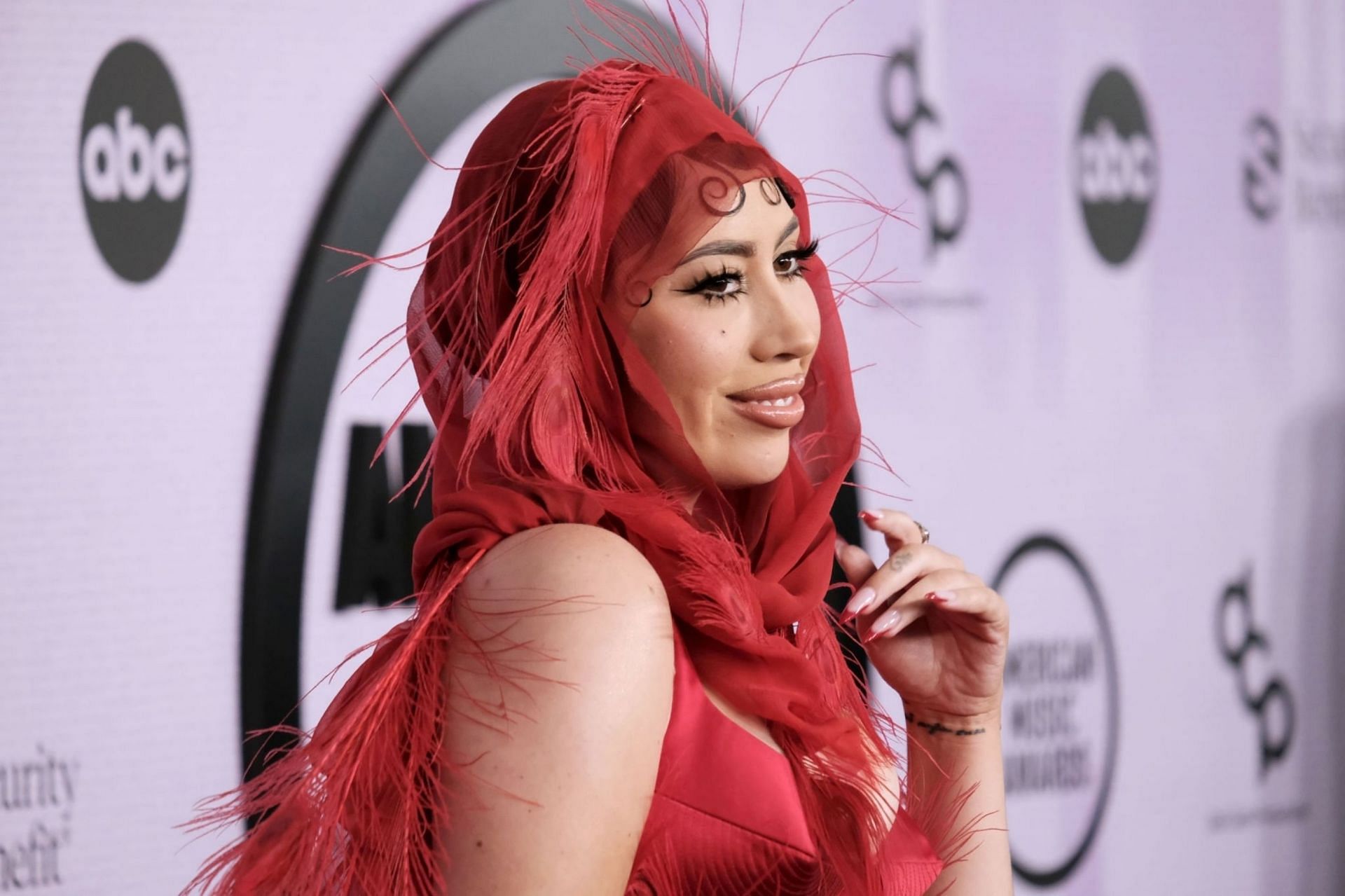 Kali Uchis at the 2022 American Music Awards at Microsoft Theater in in Los Angeles, California. (Image via Getty Images)