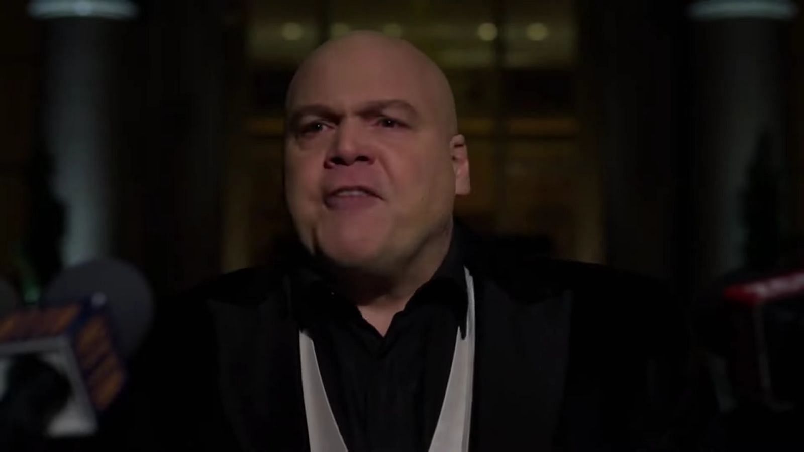 Who plays the villain Kingpin?