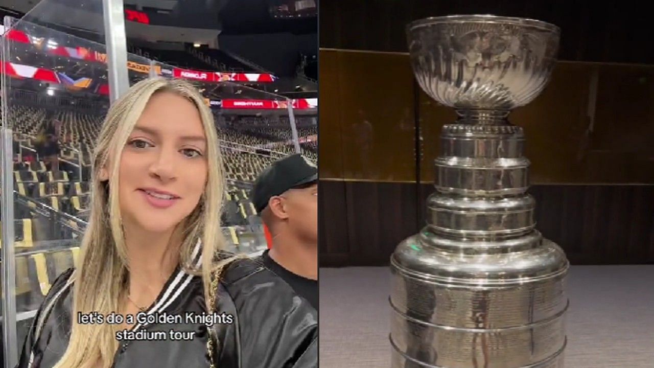 Allison Kuch gave fans a tour of T-Mobile Arena ahead of the Stanley Cup Finals. 