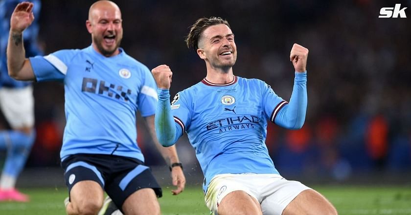 ISTANBUL - Jack Grealish of Manchester City FC with UEFA Champions