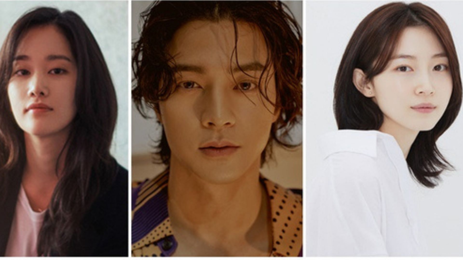 Actors Kim Ji Hoon, Jeon Jong Seo, Park Yoo Rim for &quot;Ballerina&quot; (image via Hancinema)