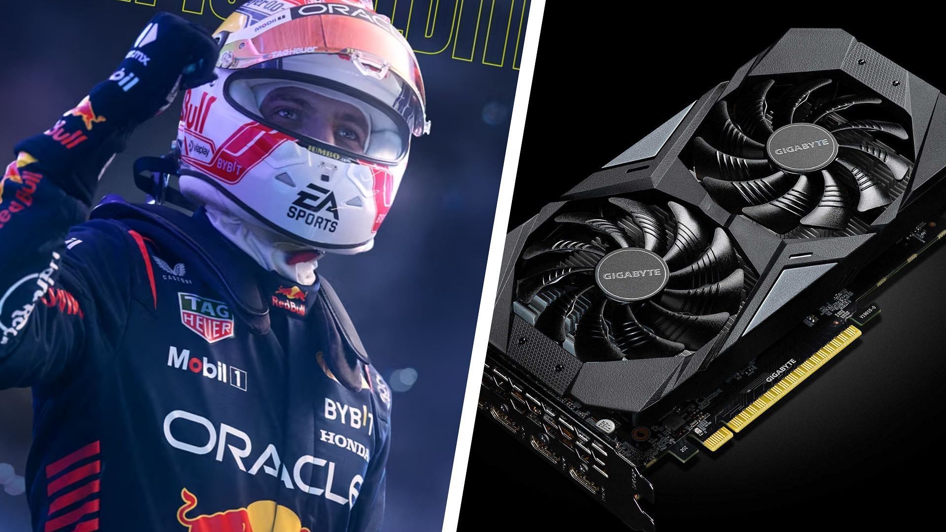 The GTX 1650 and 1650 Super can play F1 23 with some compromises (Image via EA and Galax)
