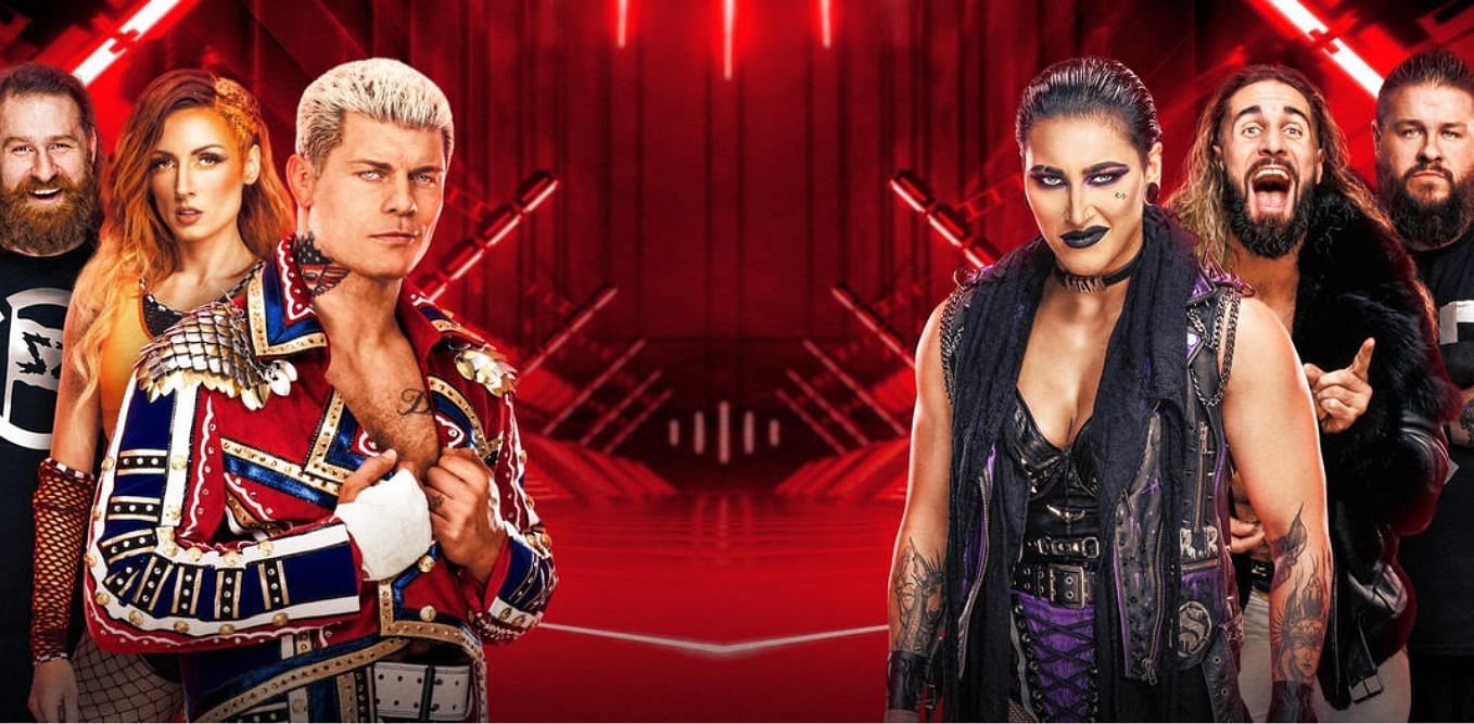 The official banner of WWE RAW includes the brand