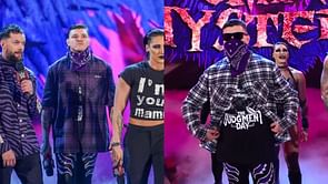 WWE Superstar Dominik Mysterio sends a two-word message to Judgment Day member