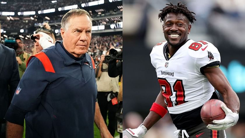 Patriots coach Bill Belichick gives a short answer and glares when asked  about Antonio Brown – The Denver Post