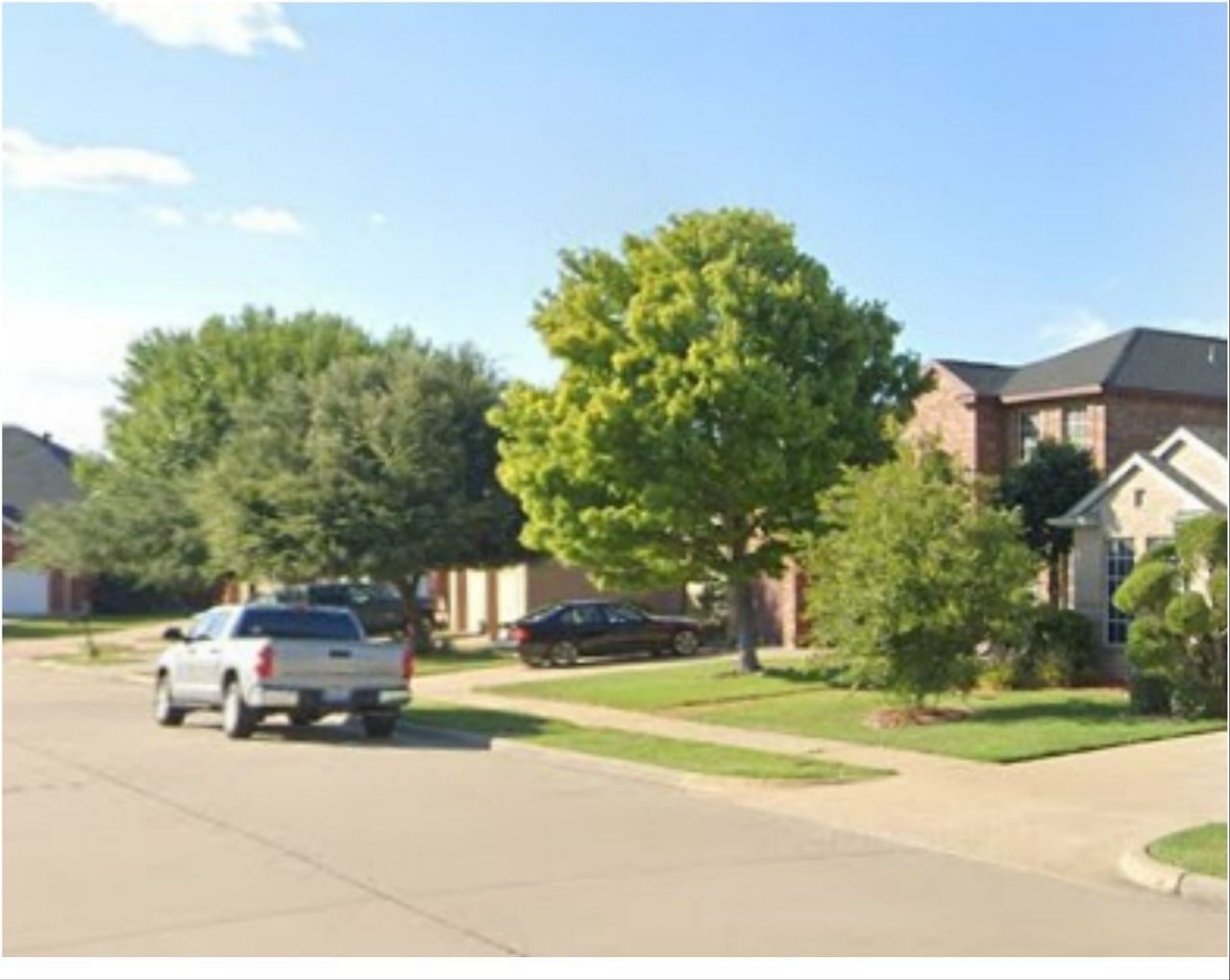 Seafield Lane in Rowlett, Texas where the murder took place (Image via Google Maps)