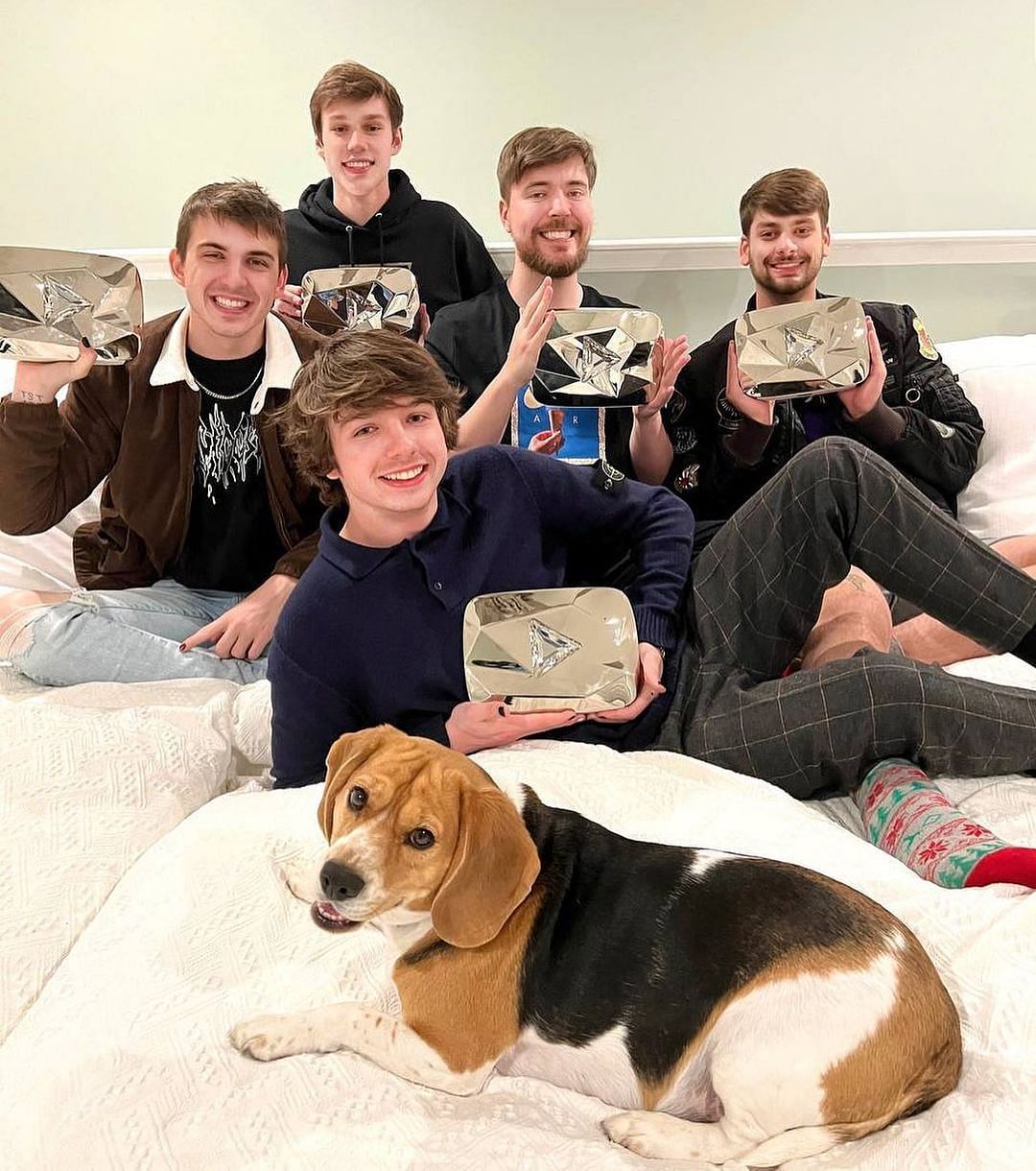 How many employees does MrBeast have?