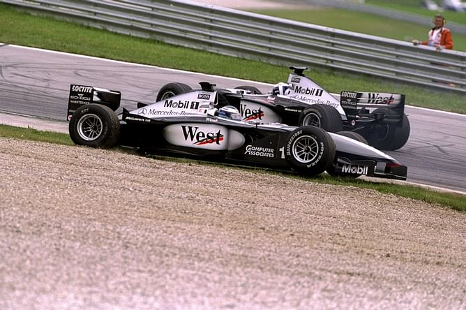 Double F1 champion Mika Hakkinen trolls David Coulthard on social media about their past Austrian GP battles