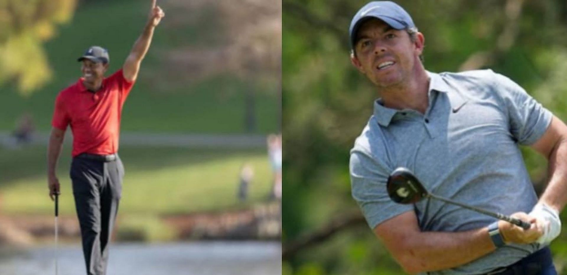 tiger woods and Rory mcilroy 