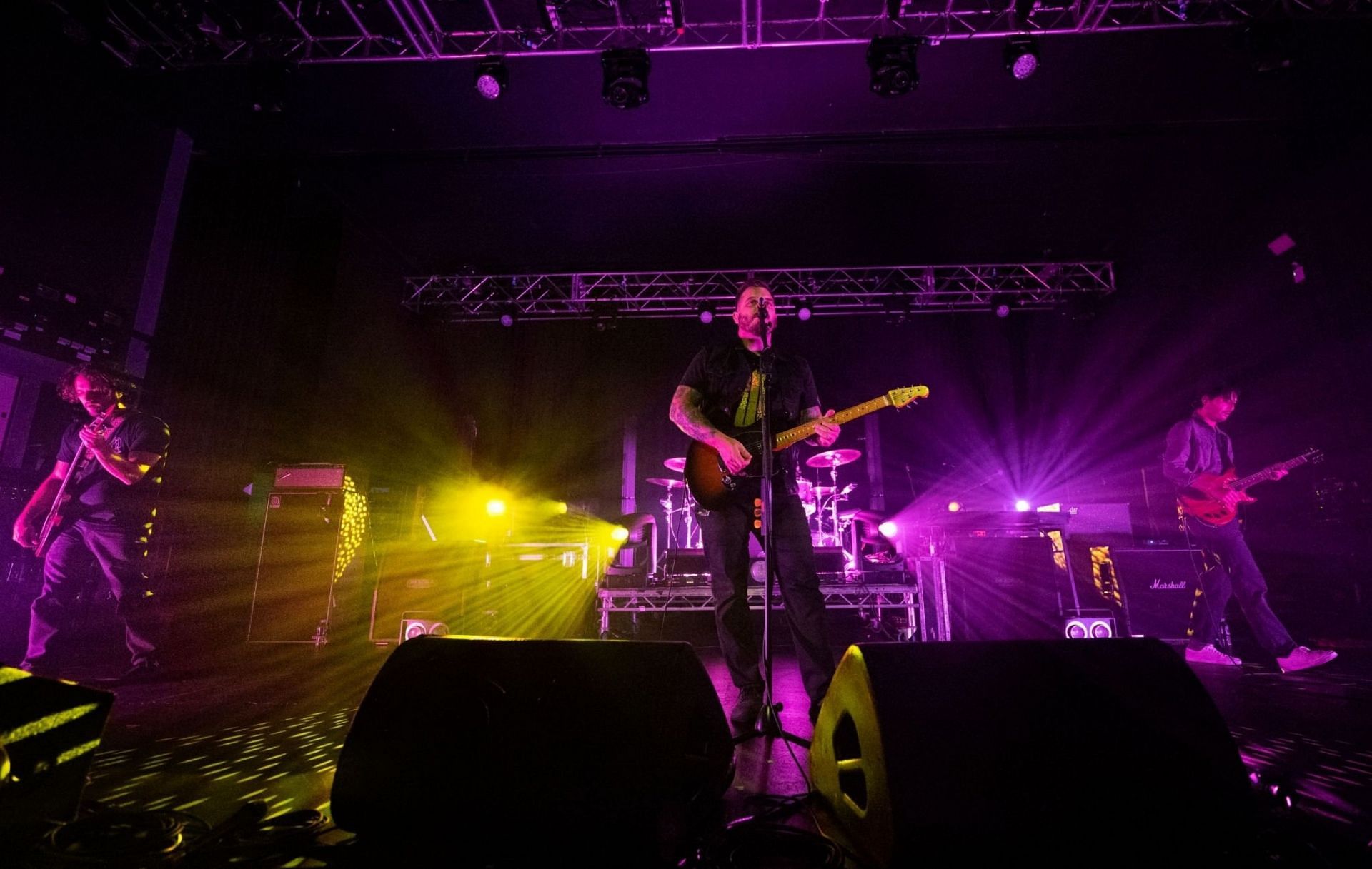  Thrice at O2 Academy Birmingham on October 15, 2022 in Birmingham, England. (Image via Getty Images)