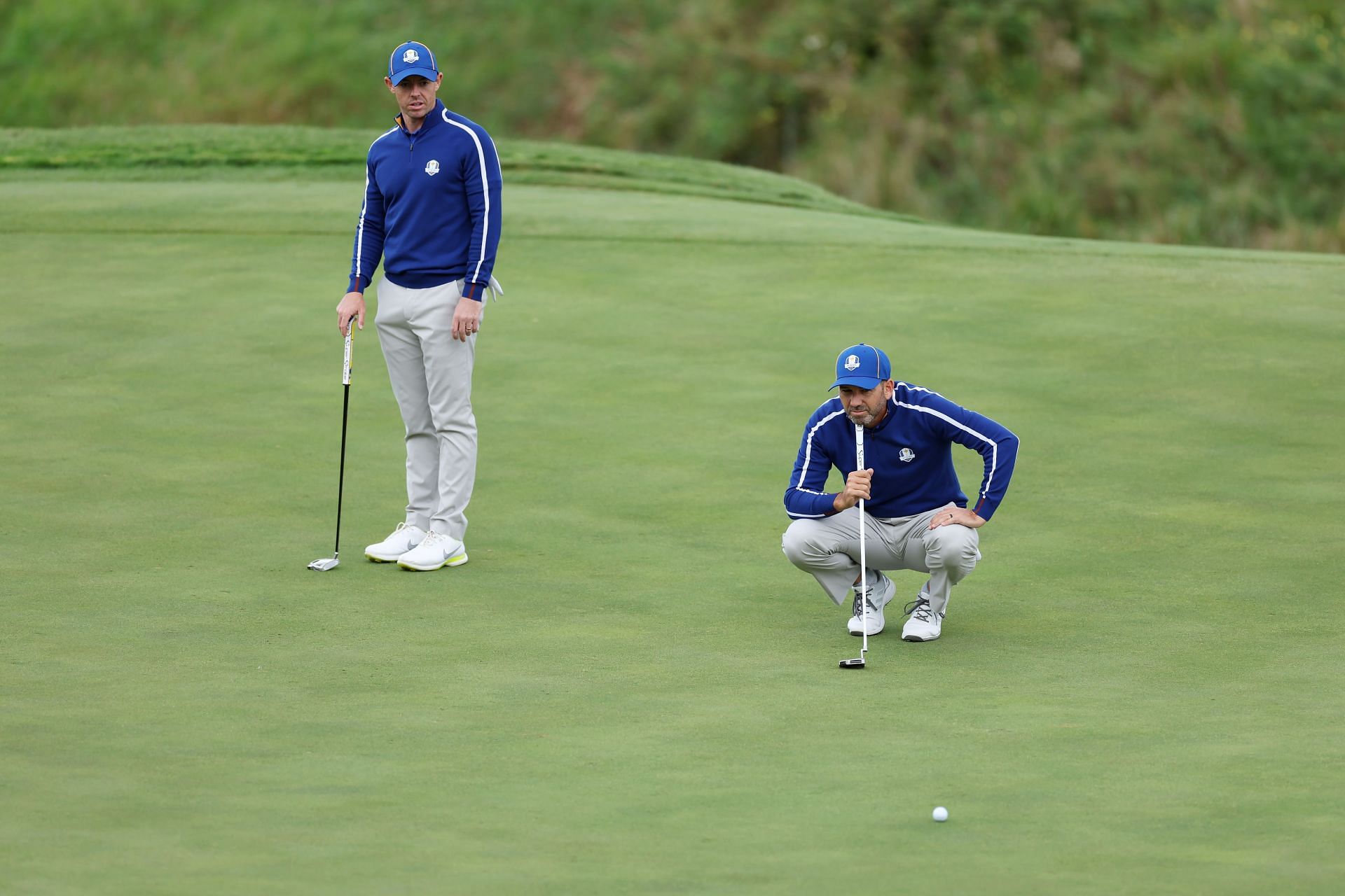 Rory McIlroy and Sergio Garcia at the 43rd Ryder Cup (Image via Getty)