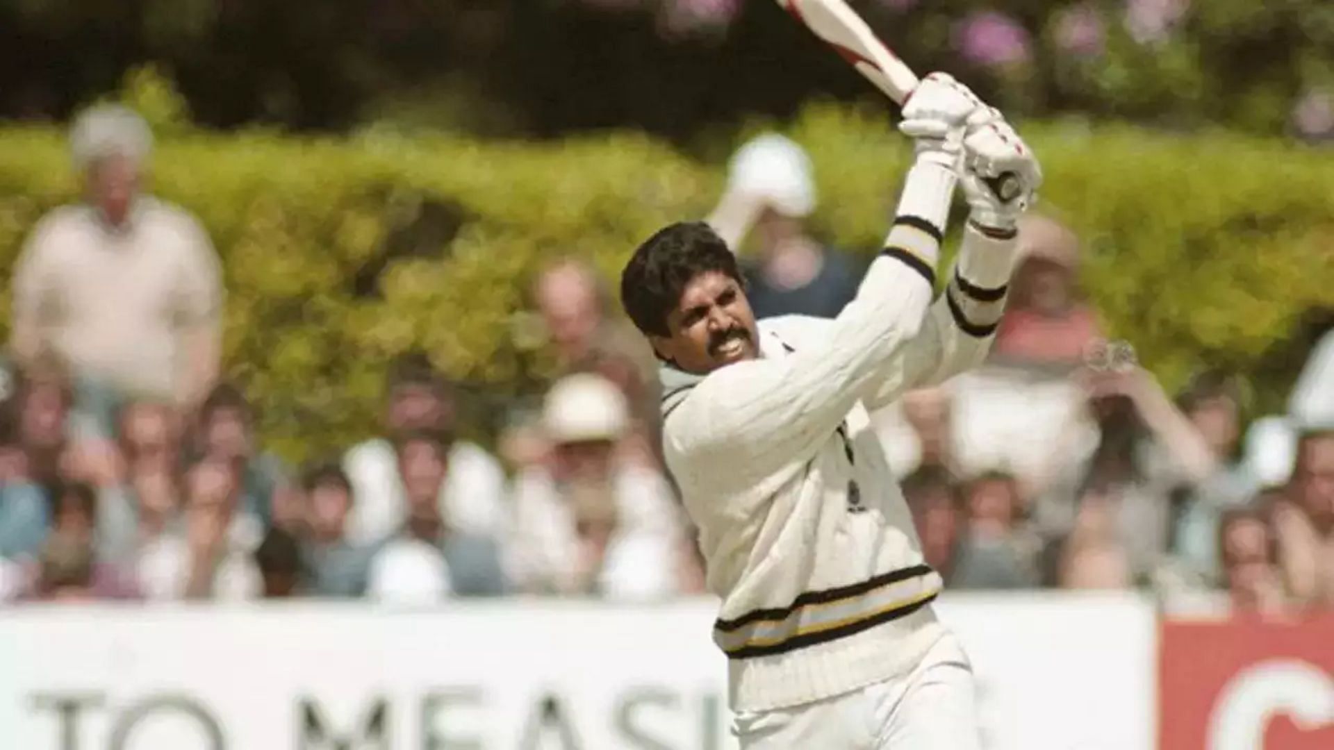 Kapil Dev in action against Zimbabwe during 1983 World Cup (P.C.:Twitter)