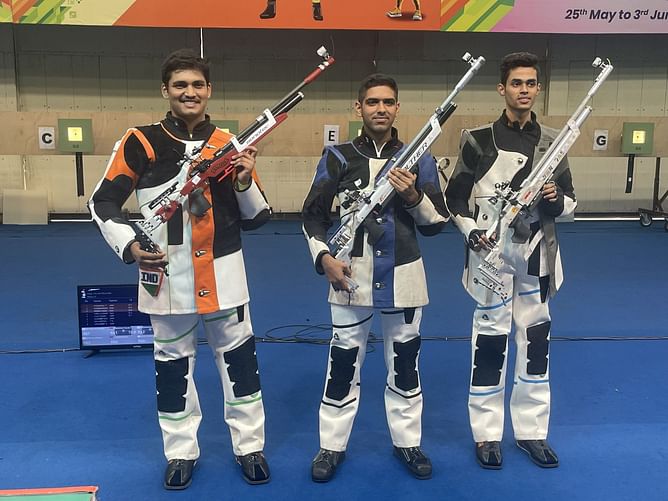 National Shooting Selection Trials: Himanshu Talan shocks World Champion Rudrankksh Patil