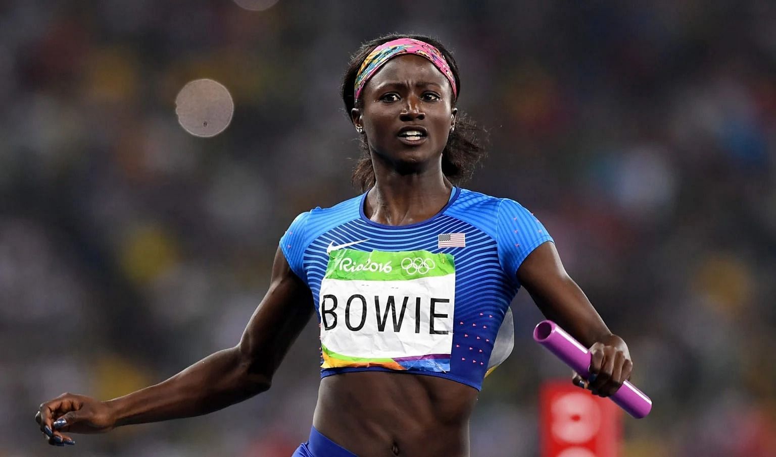 Olympian Tori Bowie (Image via Getty Images)