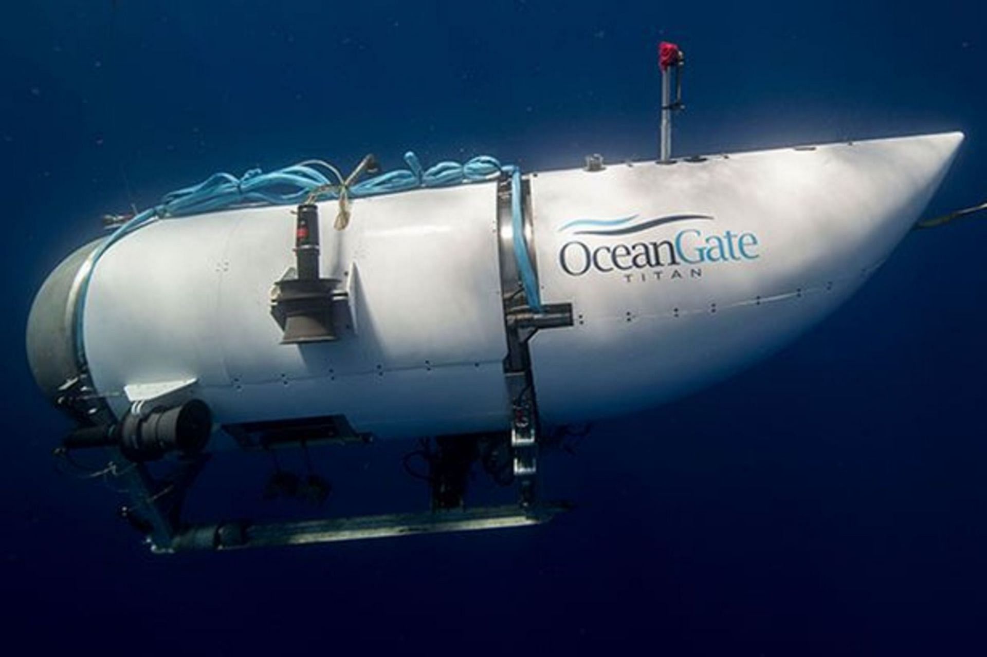 Wild conspiracies take over the internet in light of Titanic bound submarine going missing (Image via OceanGate)