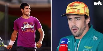 Carlos Alcaraz highlights own record to hype up F1's Fernando Alonso ahead of Spanish GP