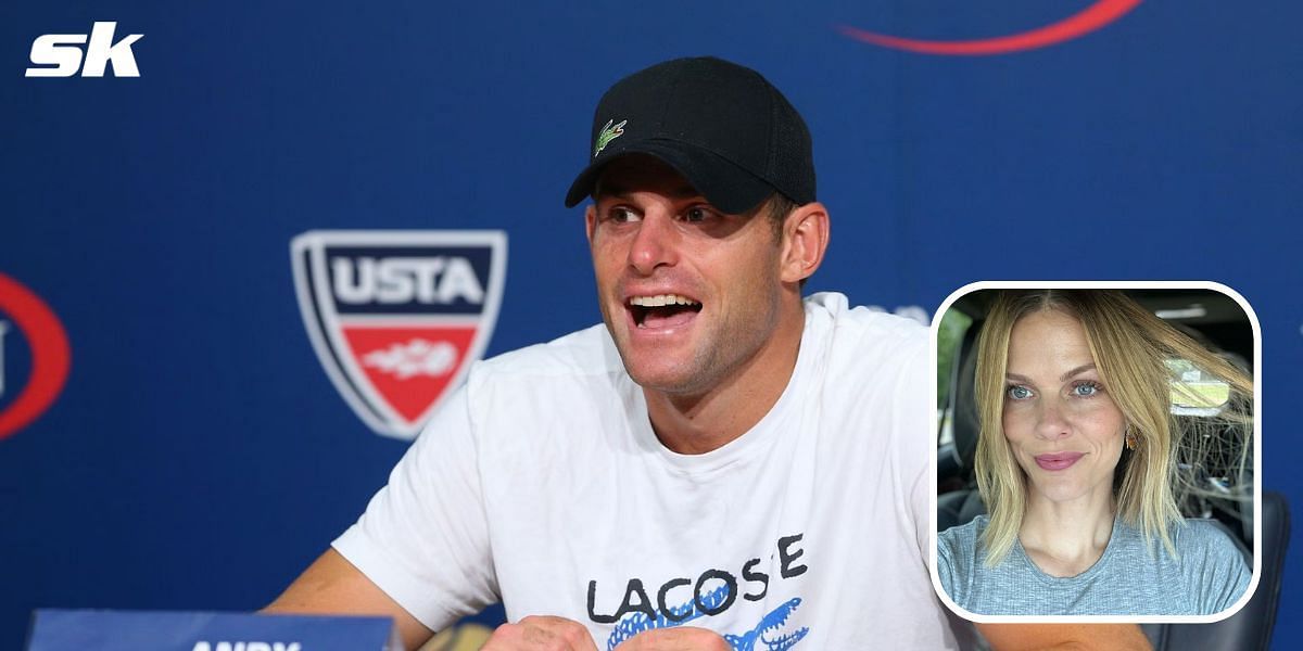 Andy Roddick and Brooklyn Decker (Inset)