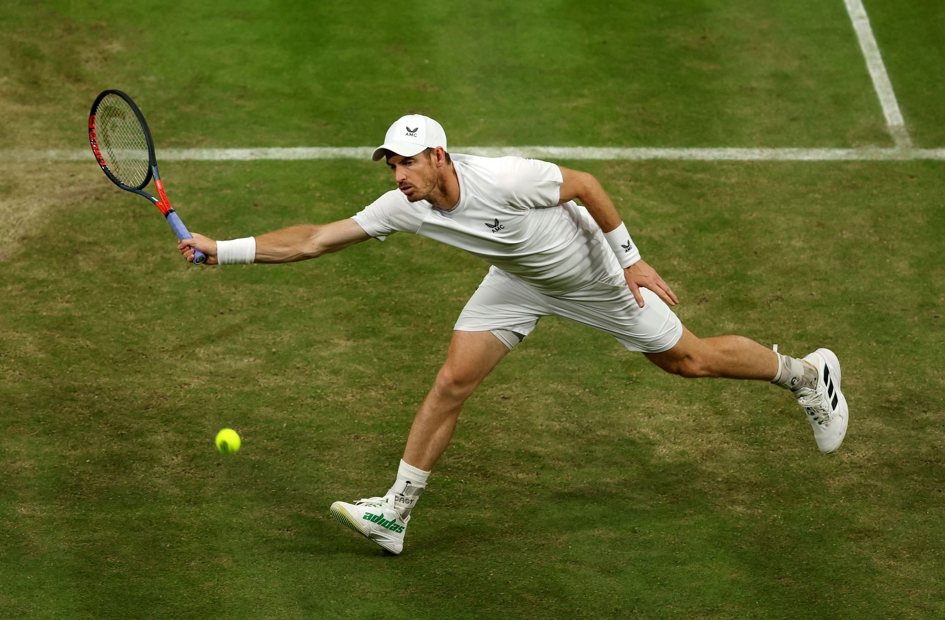 Andy Murray at the 2022 Wimbledon Championships