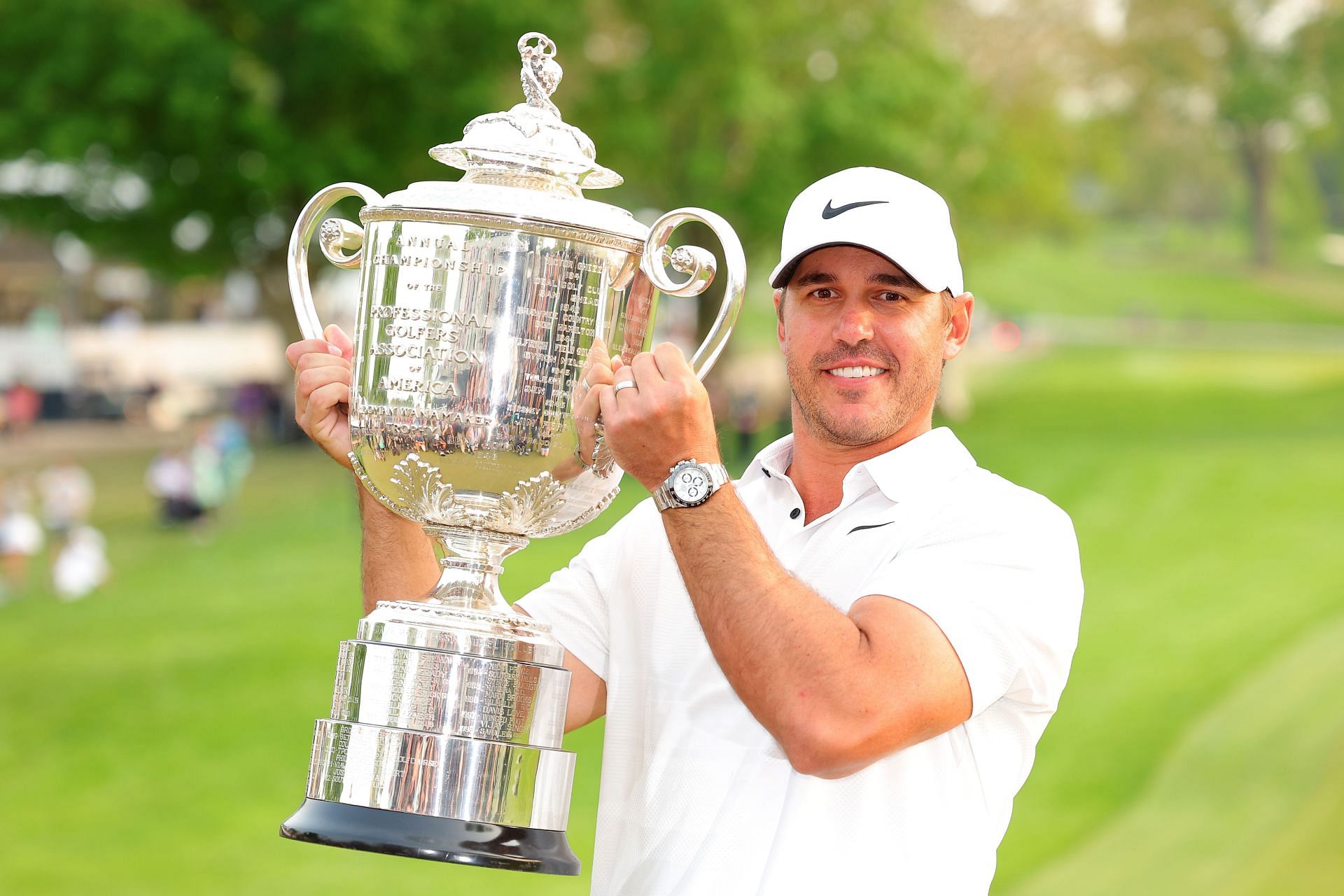 Koepka at the 2023 PGA Championship (via Getty Images)