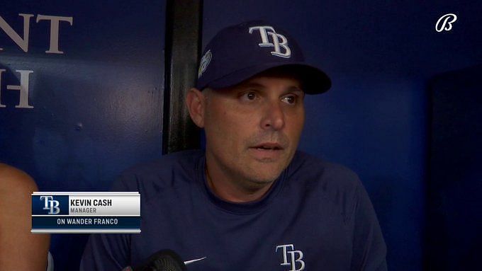 Rays' Wander Franco benched by Kevin Cash ahead of Thursday's