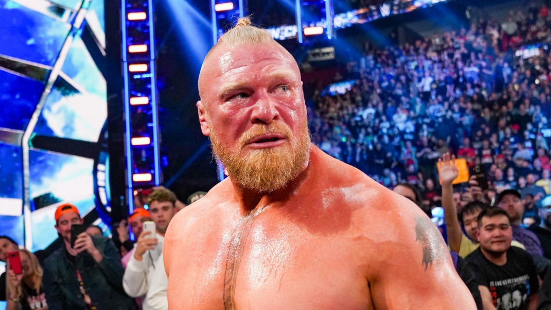 Brock Lesnar at WWE Elimination Chamber 2023!
