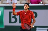 Francisco Cerundolo at the 2023 French Open.
