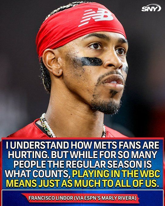 New York Mets manager blames WBC for Francisco Lindor's underwhelming  start: It's good for baseball, but I think it's got some residual too