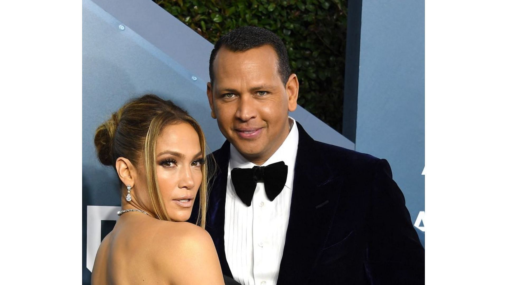 Jennifer Lopez with Alex Rodriguez