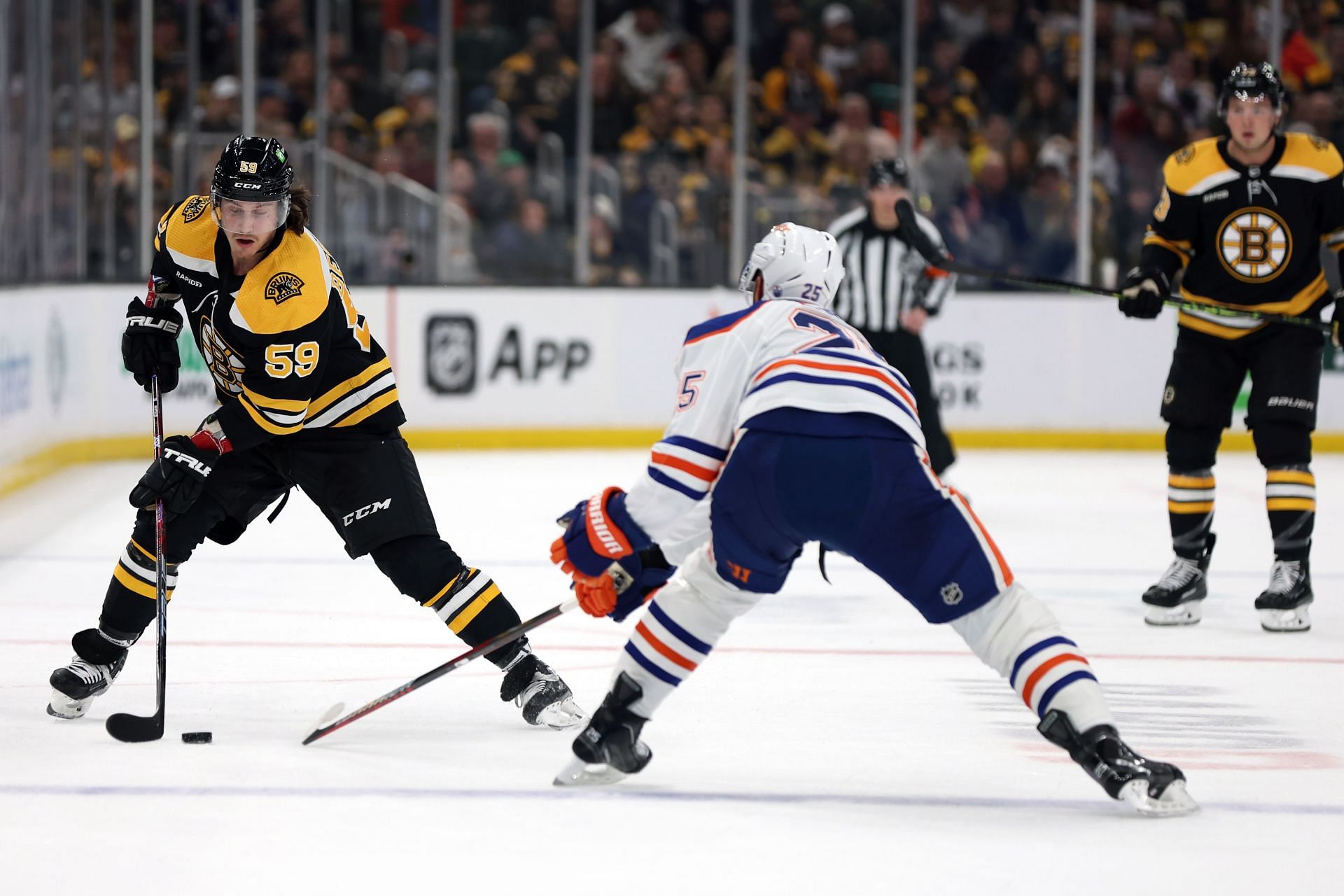 Edmonton Oilers v Boston Bruins