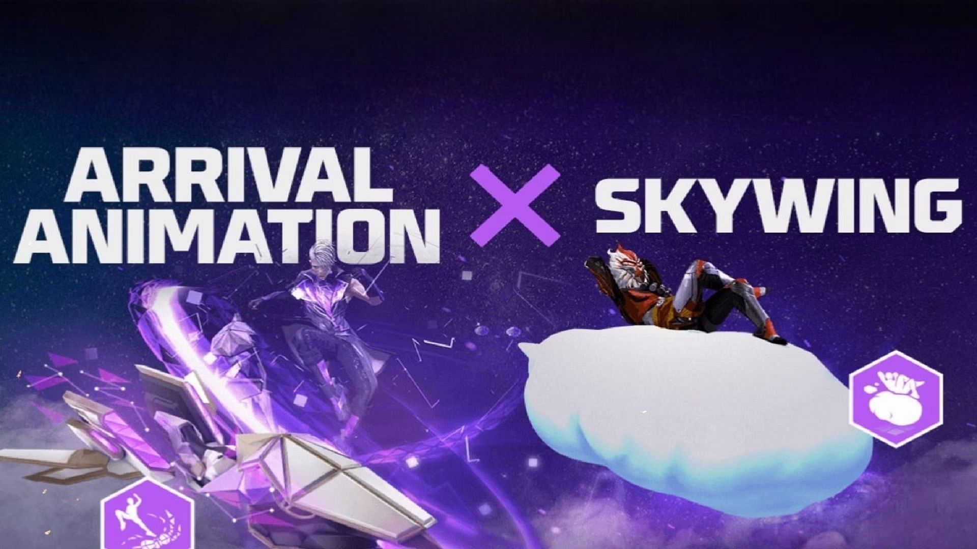  Skywings और Arrival एनीमेशन (Image via Garena)