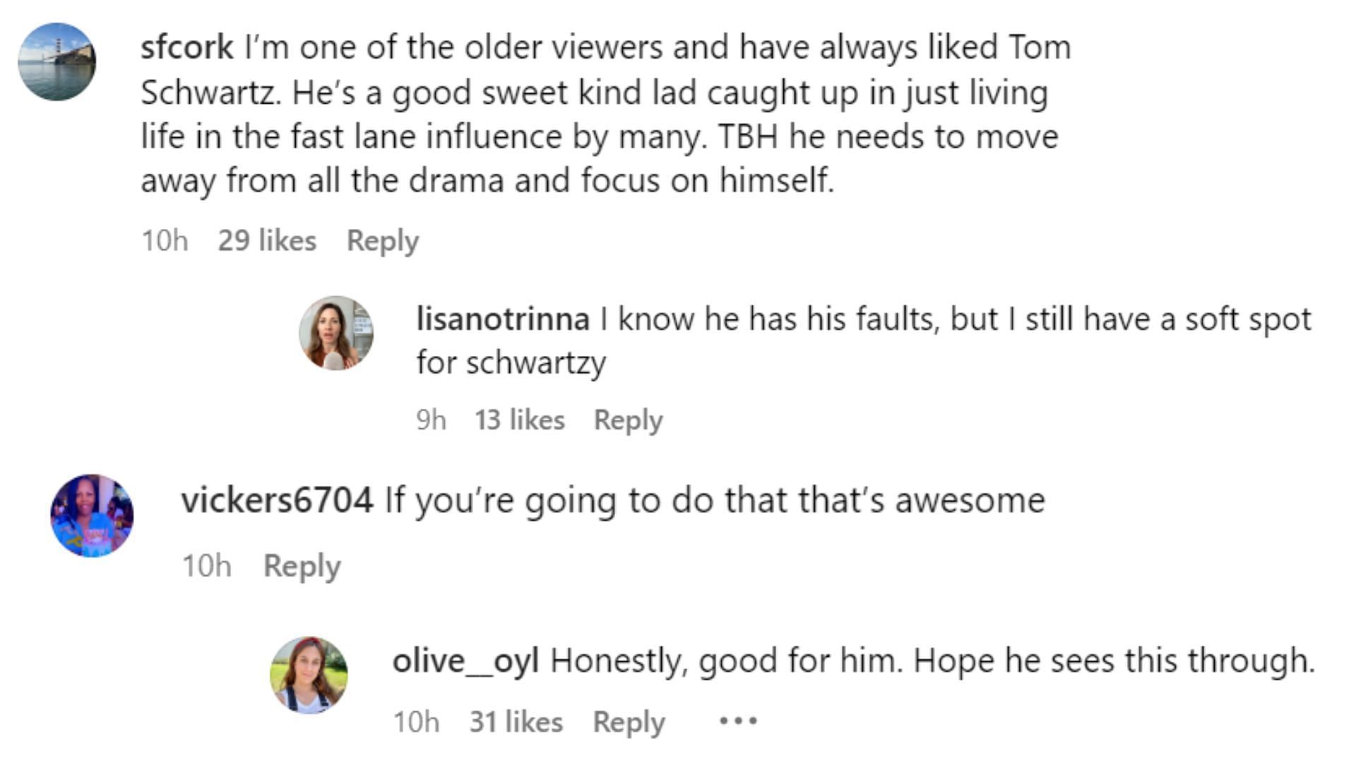 Fans react to the interview (Image via @bravobreakingnews/Instagram)
