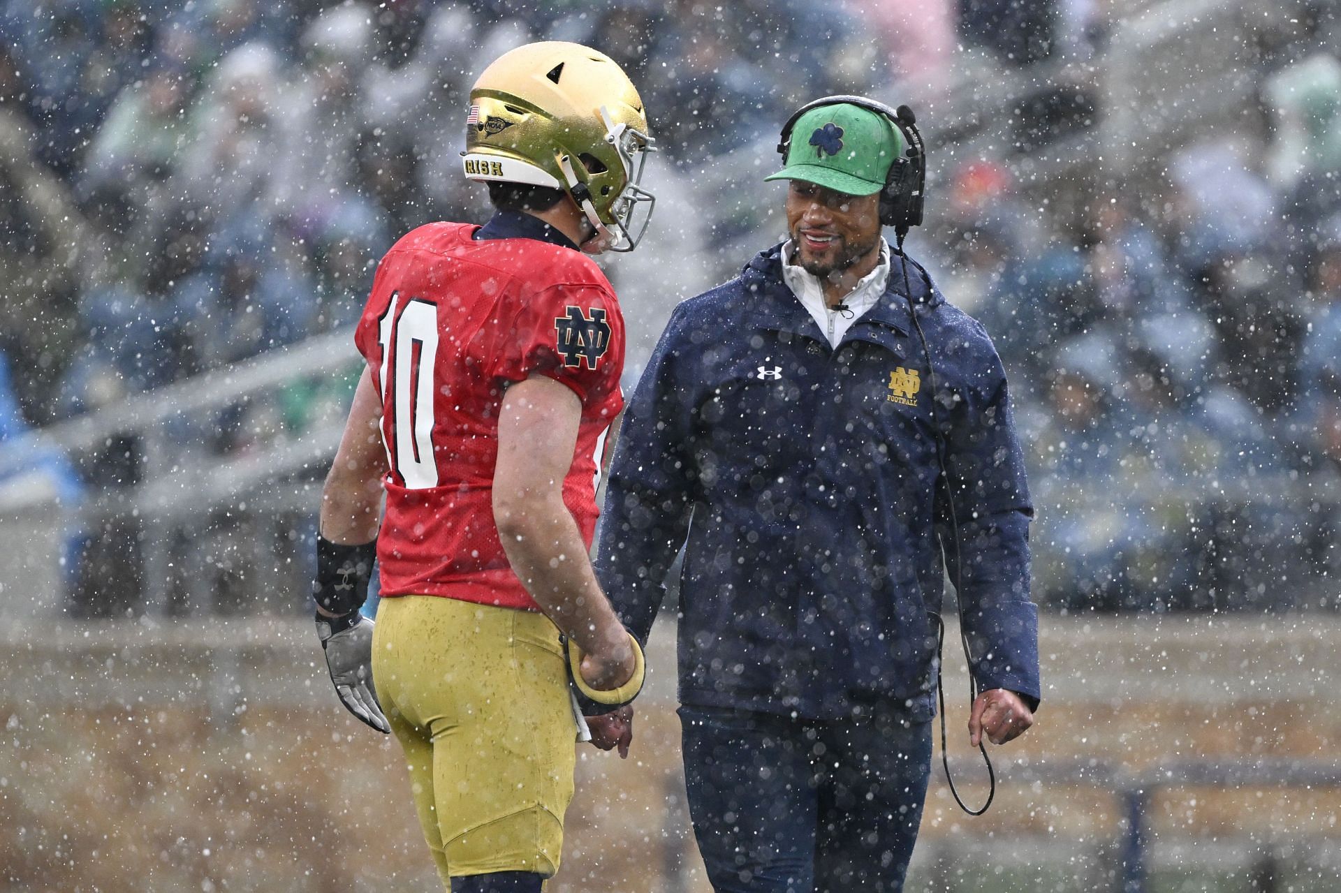 Notre Dame Fighting Irish quarterbacks How promising does the loaded
