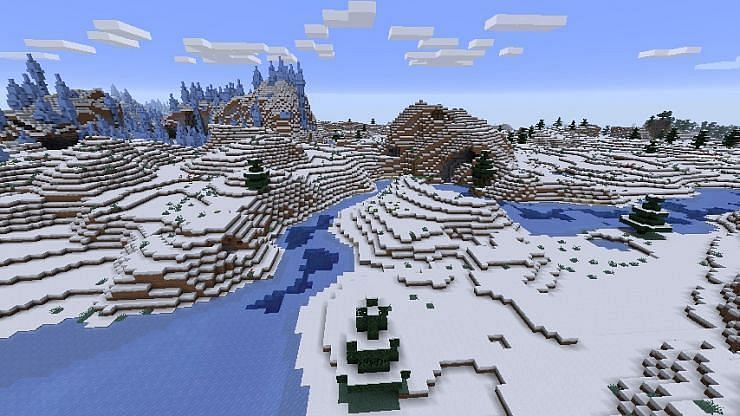 Beautiful Minecraft Snow